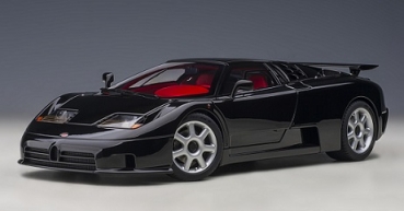 70919 Bugatti EB110 SS (Nero Vernice) 1:18